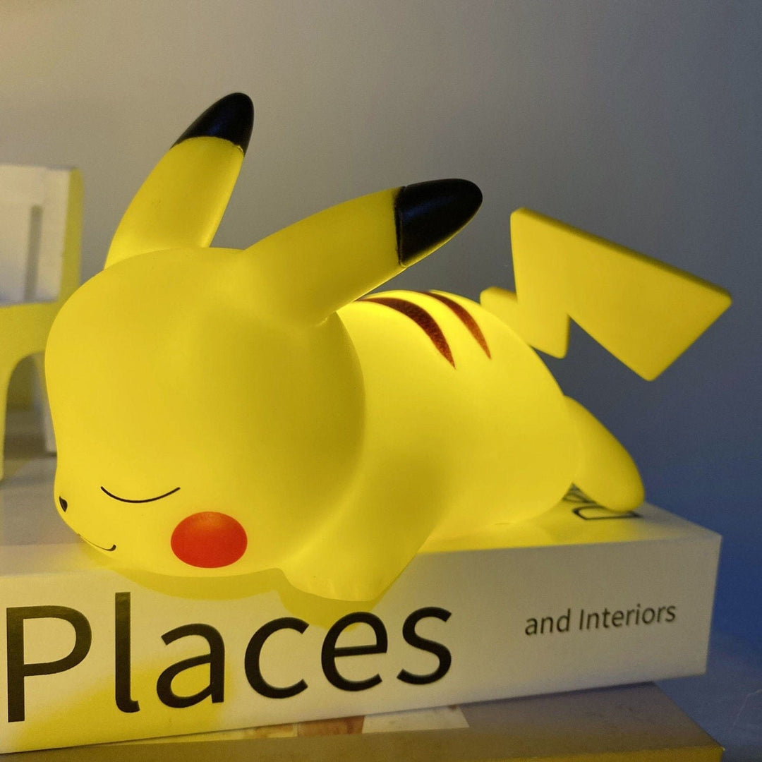 Fortryllende Pikachu Nattelys - Magisk Lys til Børn