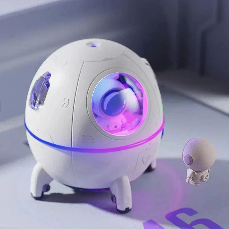 Bærbar Astronaut Luftfugter med Nattelys &amp; Aroma Diffuser - AstroMist