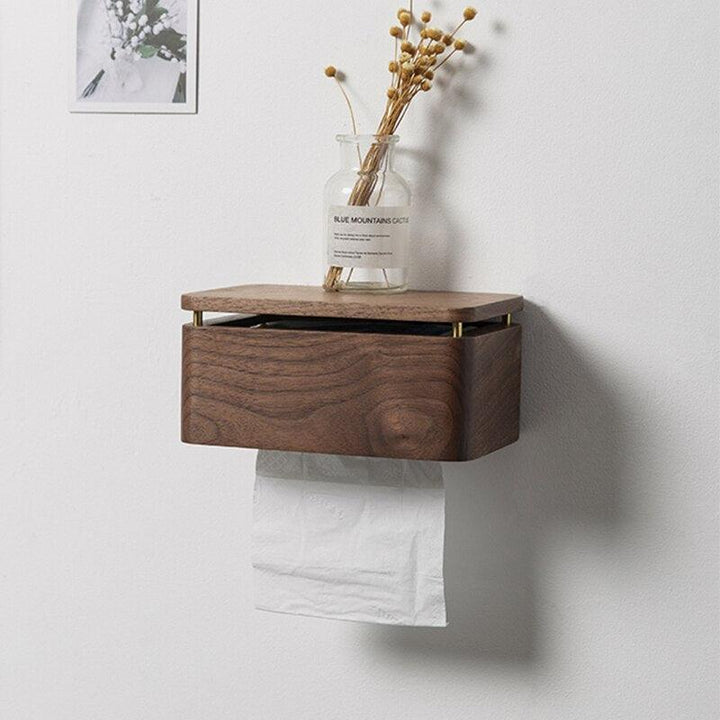Træ Toiletpapirholder