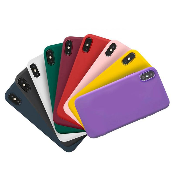 Aleta - Blød Silikone Mat iPhone Cover |