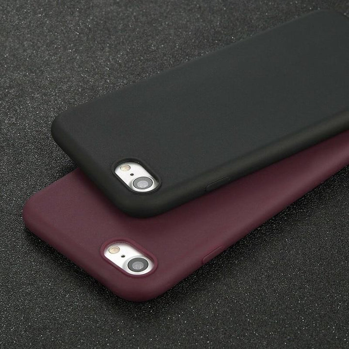 Aleta - Blød Silikone Mat iPhone Cover |