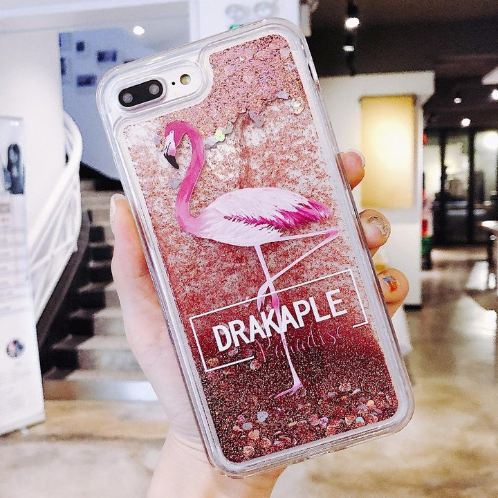 Smuk i Pink Glitter Mobilcover |