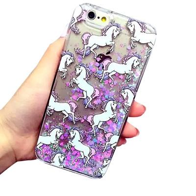 Glitter Unicorn iPhone Cover |