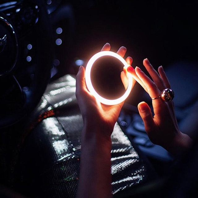 LED Mini Kompakt Spejl |