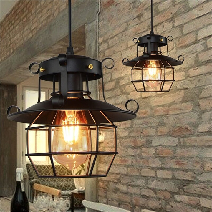 Retro Antik Industriel Loftlampe