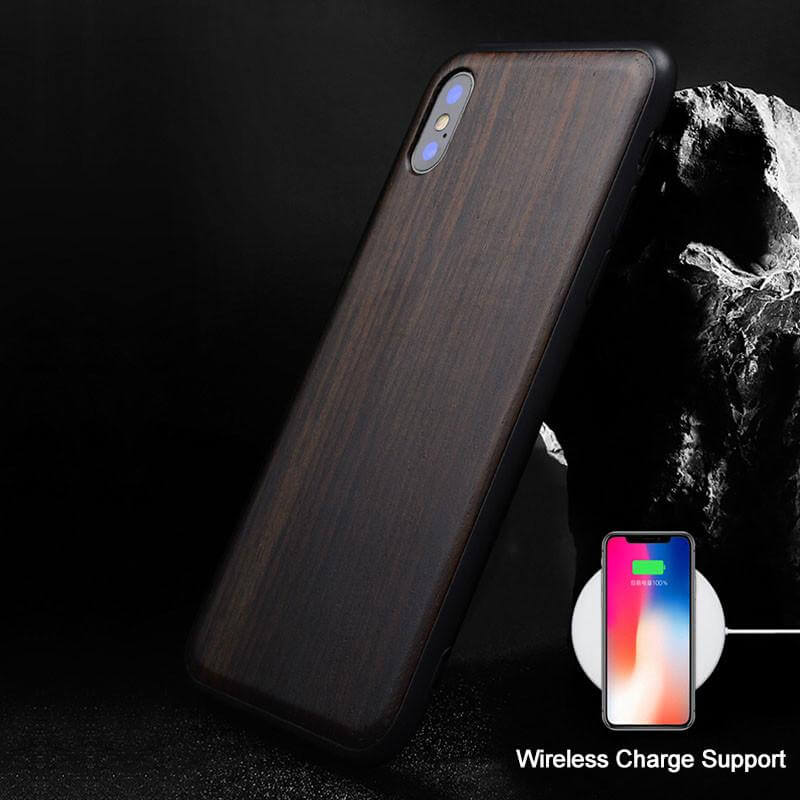 Luksus Træ Fleksibel iPhone Cover