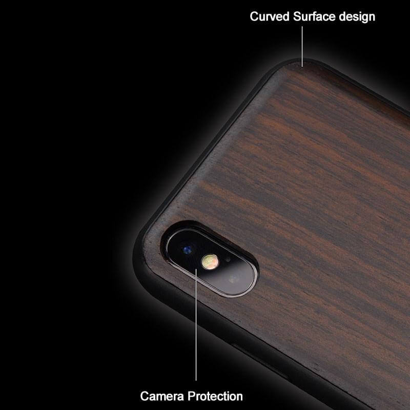 Luksus Træ Fleksibel iPhone Cover