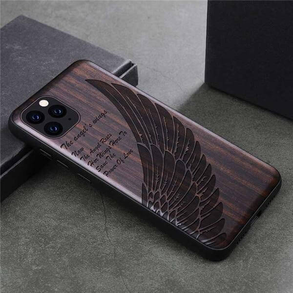 Luksus Træ Fleksibel iPhone Cover
