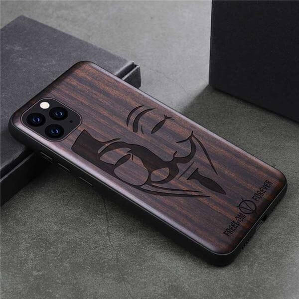 Luksus Træ Fleksibel iPhone Cover