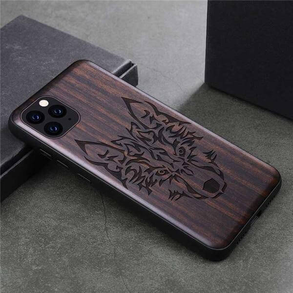 Luksus Træ Fleksibel iPhone Cover