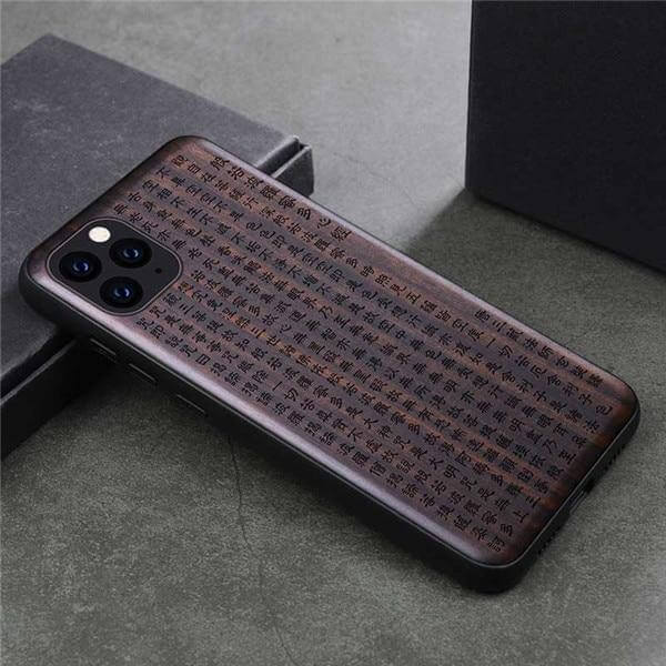 Luksus Træ Fleksibel iPhone Cover