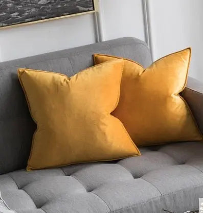 Europeisk luksus fløjls pudebetræk