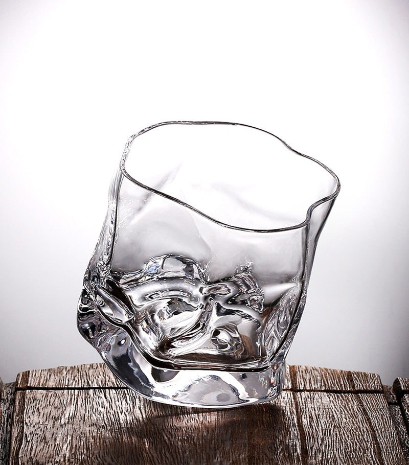 Forvrænget Tekstur Whisky Glas Sæt