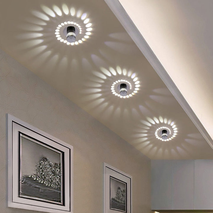 Downlight - Spiralformet Lys | Energisparende