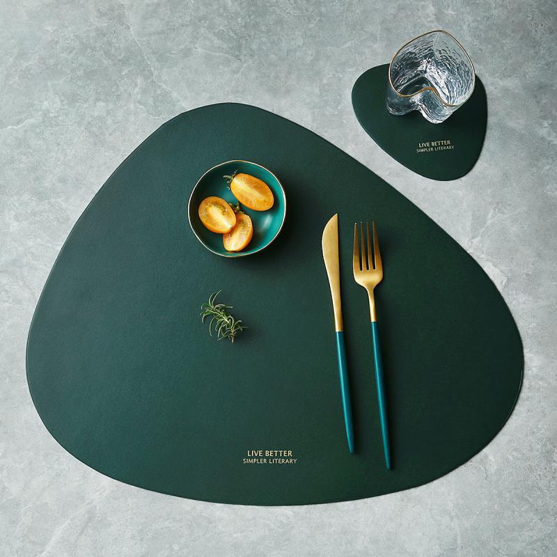 4 farver Triangle Placemat Sæt