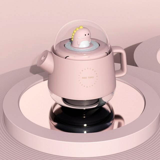 Teapot USB farverig luftfugter natlys