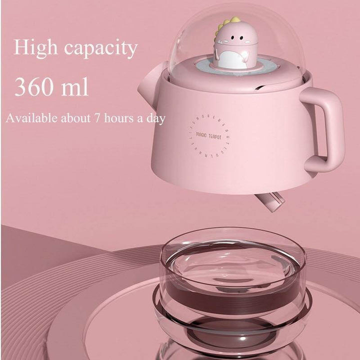 Teapot USB farverig luftfugter natlys