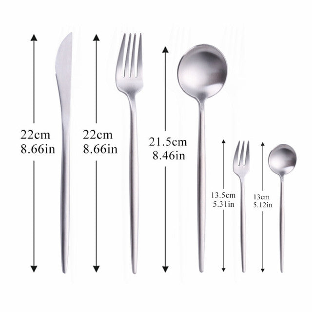 Moderne Minimalistisk Bestiksæt