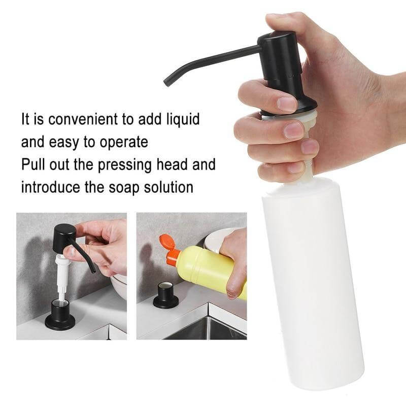 Væghængt sæbedispenser