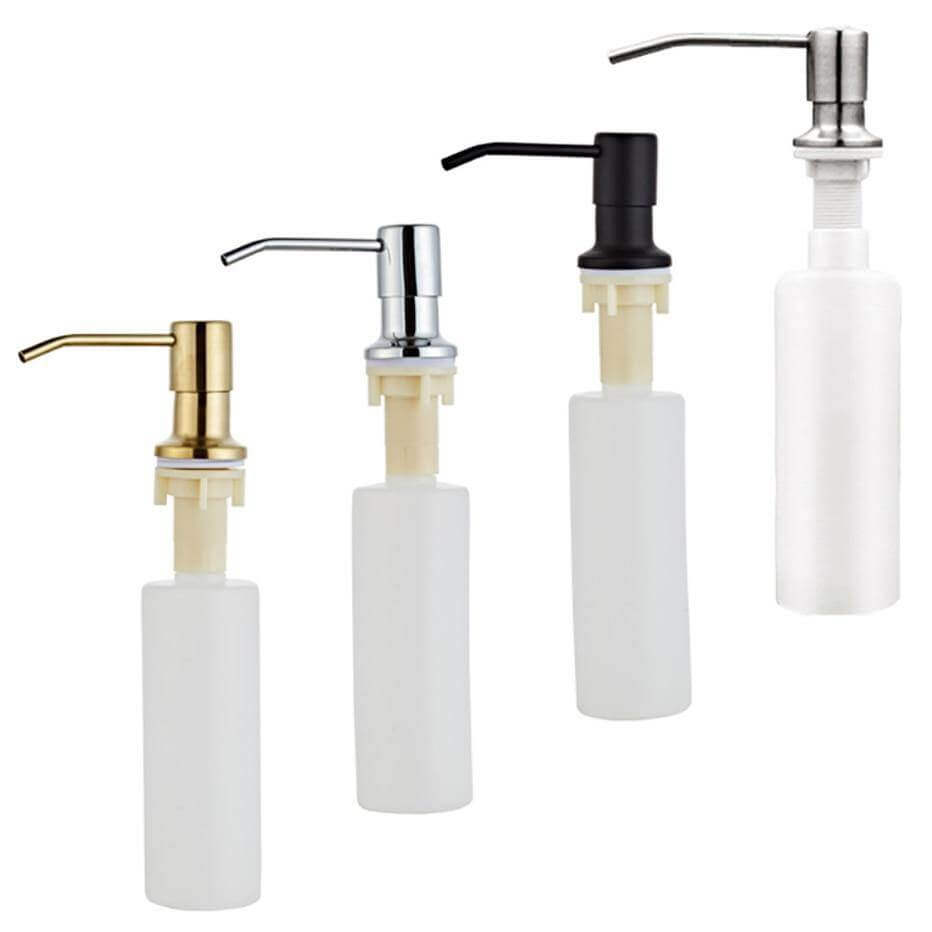 Vask-mounted sæbe dispenser