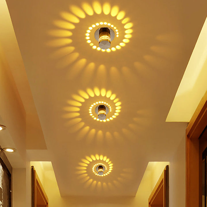 Downlight - Spiralformet Lys | Energisparende