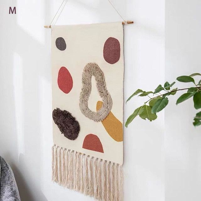 Geometrisk Tuftet Vægteppe