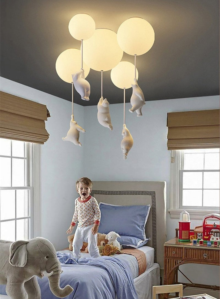 Ballon Bjørn Loftlampe