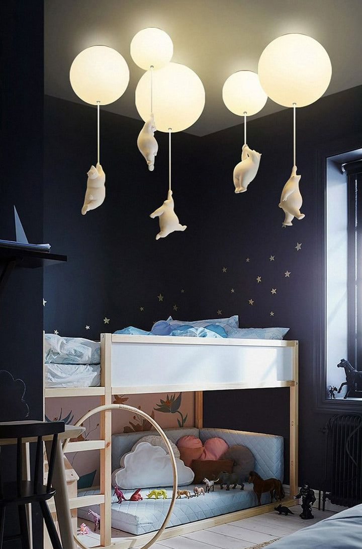 Ballon Bjørn Loftlampe