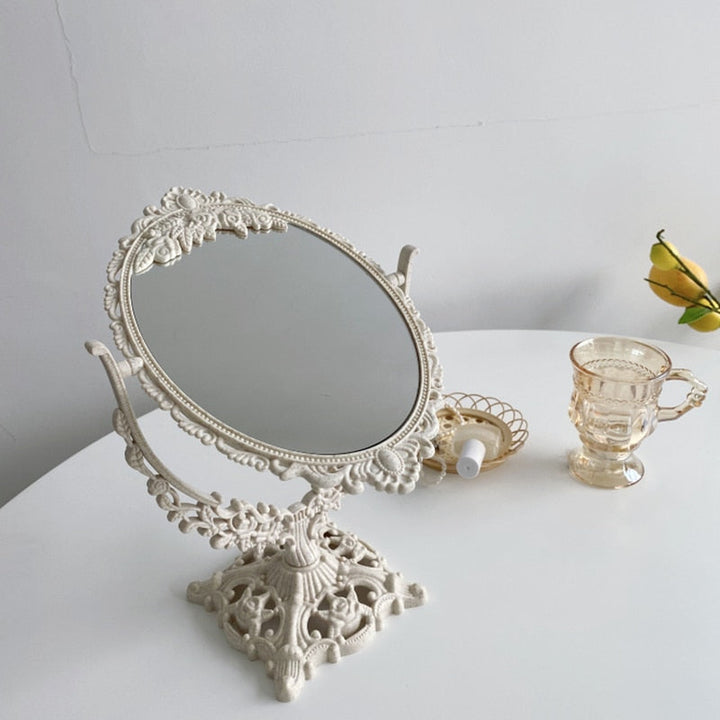 Nordisk Vintage Dekorativ Makeup Spejl |