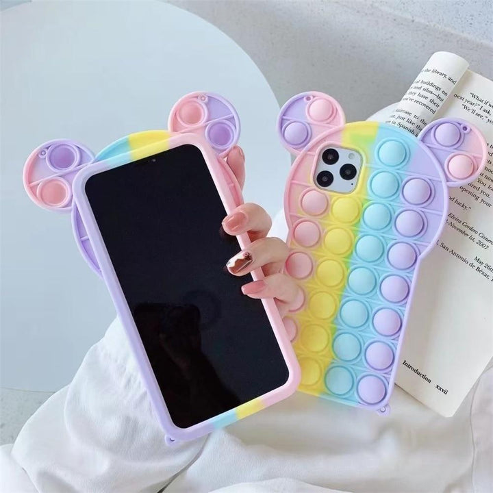 Micky Mouse Pop It iPhone Cover |