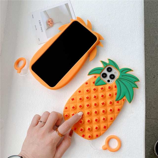 Ananas Pop It iPhone Cover |