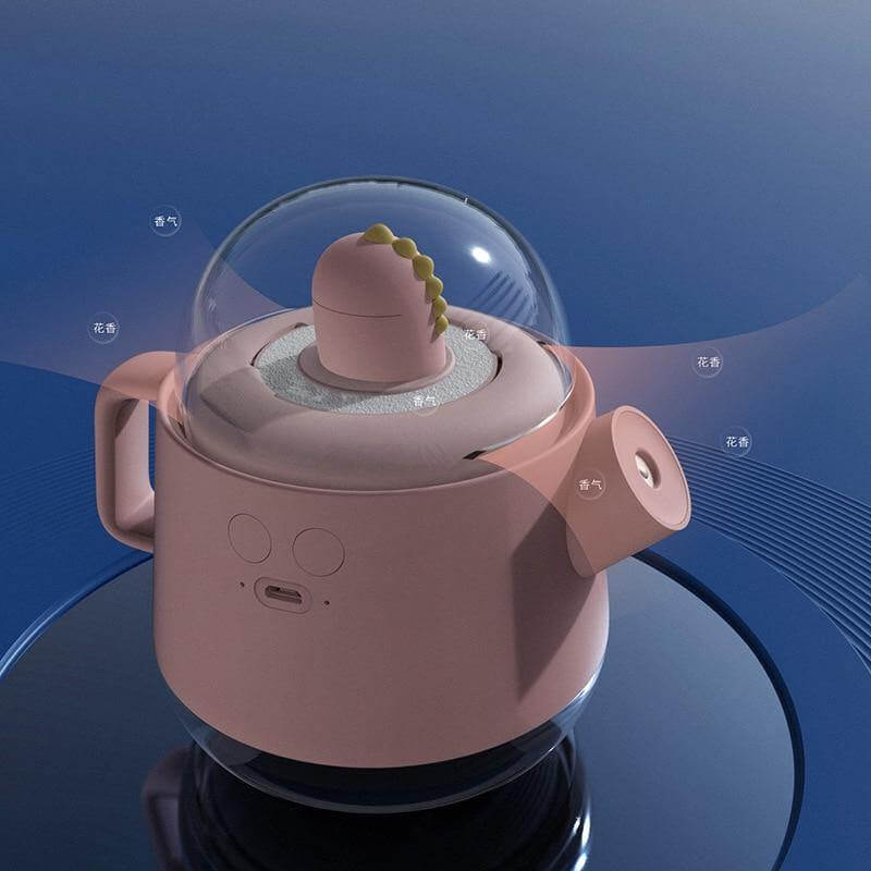 Teapot USB farverig luftfugter natlys