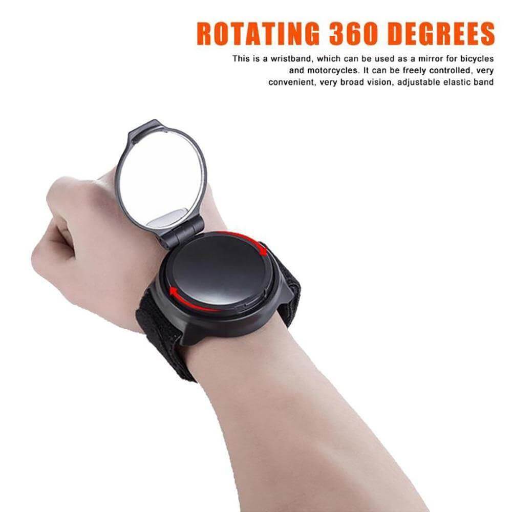 Cykling Wrist Band Bag Spejl |