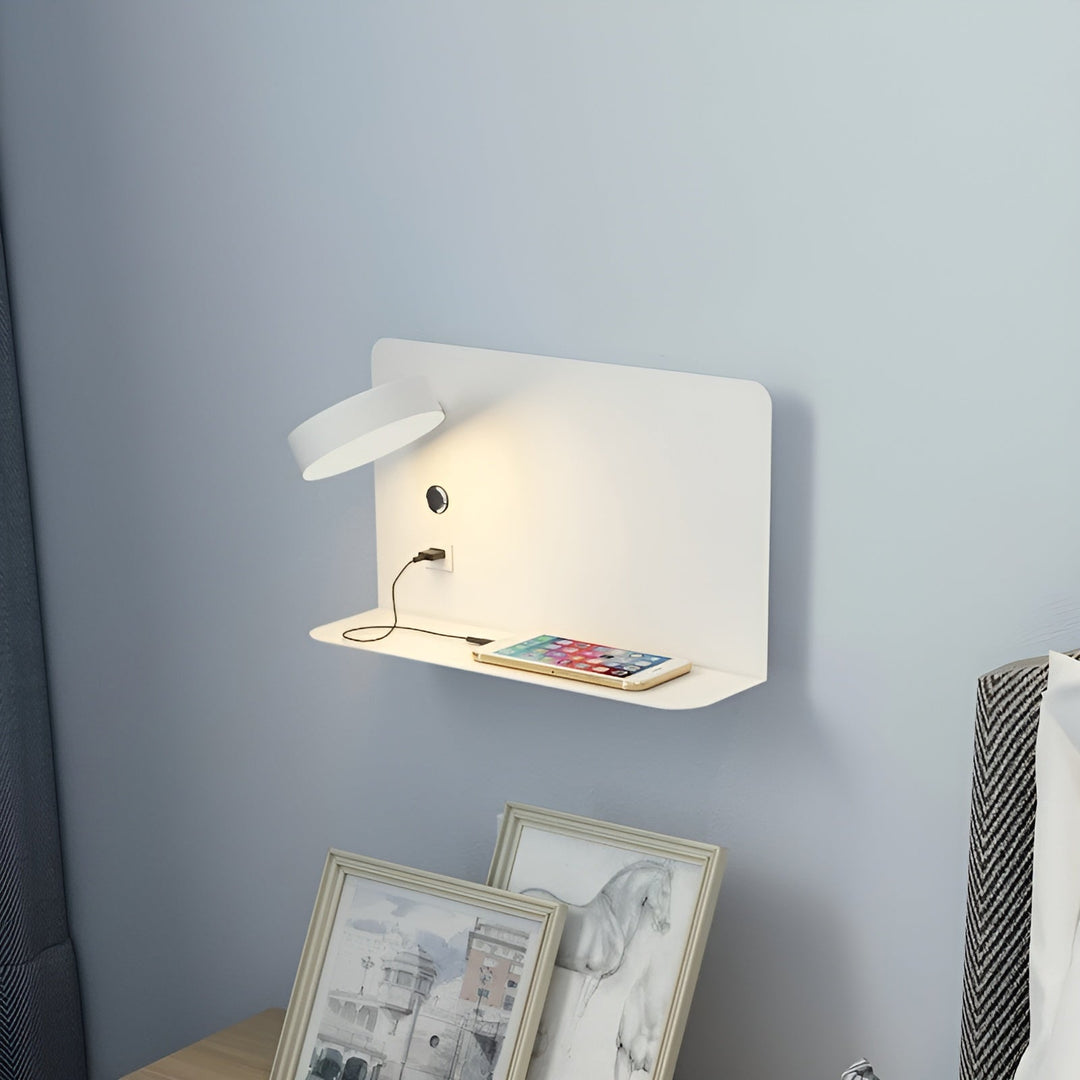 Væglampe – Genopladelig elegance med USB LED-belysning for en luksuriøs atmosfære