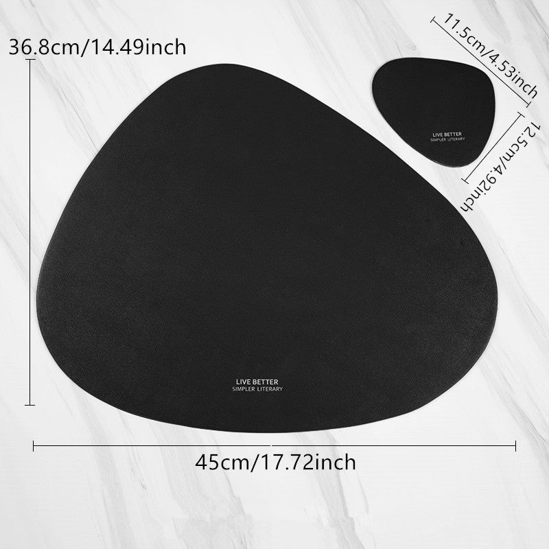 4 farver Triangle Placemat Sæt