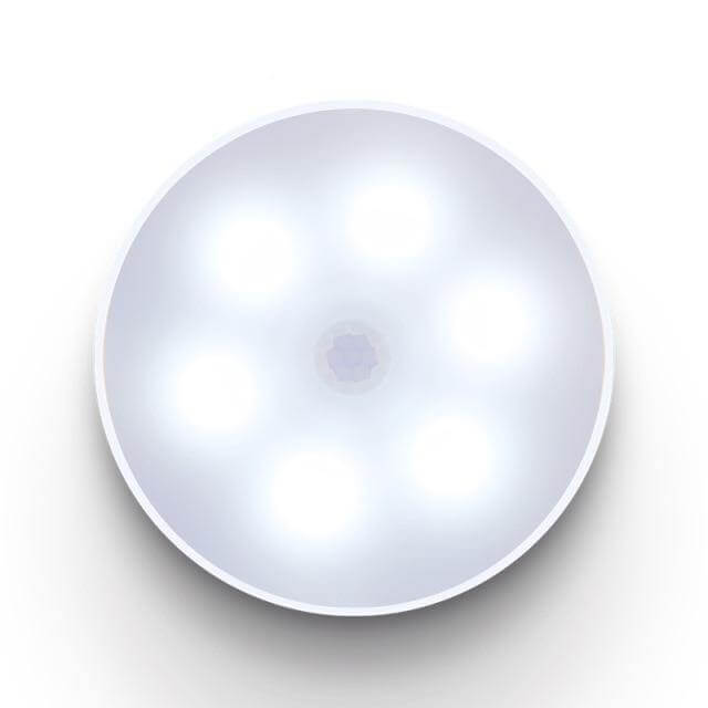 Genopladelig bevægelsessensor LED USB natlys