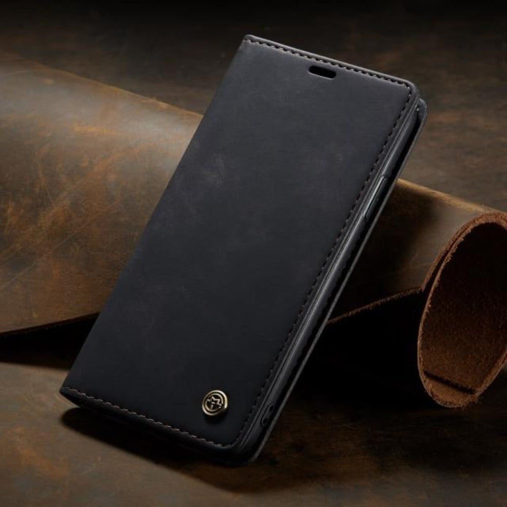 Magnetisk Flip Wallet Cover til iPhone