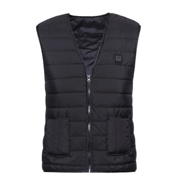 Elektrisk opvarmet bomuldsvest