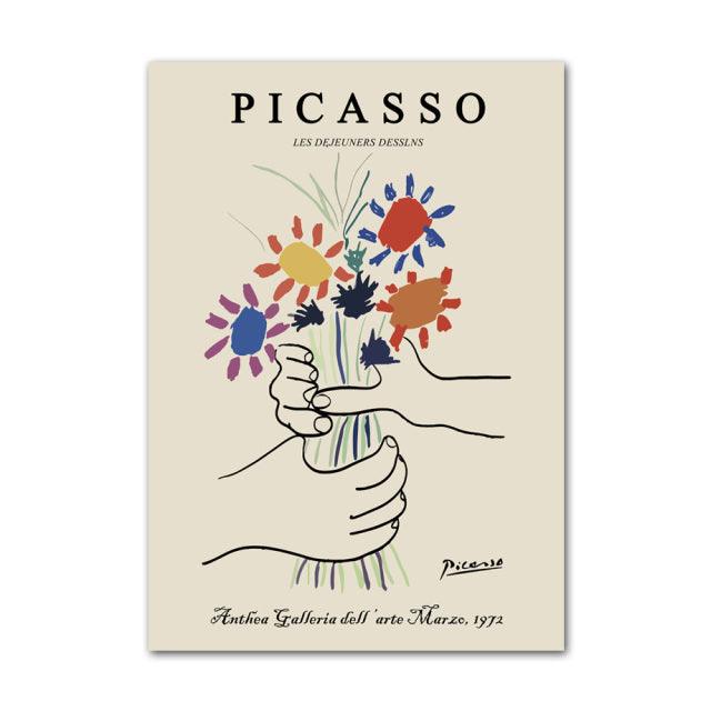 Henri Matisse Picasso Abstrakt Lærred