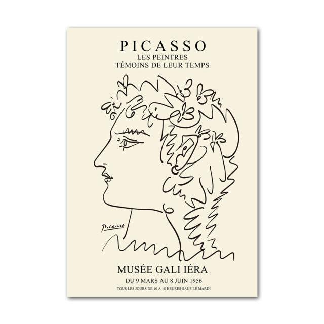 Henri Matisse Picasso Abstrakt Lærred
