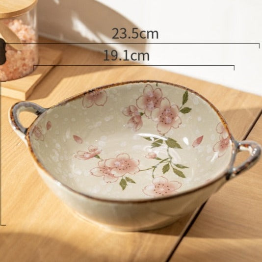 Flora Keramiske Pastaskåle