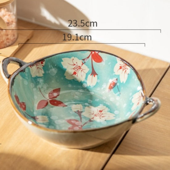 Flora Keramiske Pastaskåle