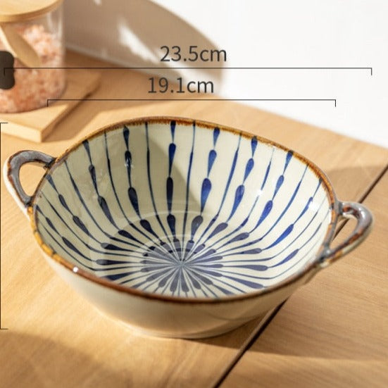 Flora Keramiske Pastaskåle