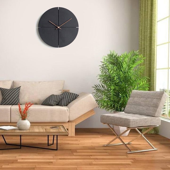 Elegant nordisk minimalistisk vægurs