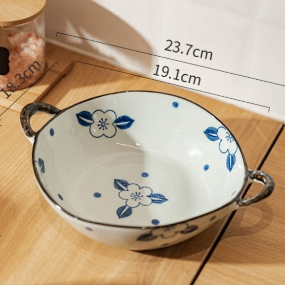 Flora Keramiske Pastaskåle