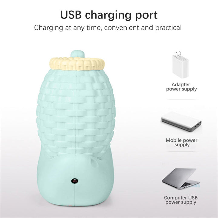 Snail blyantholder skrivebordslampe til børn