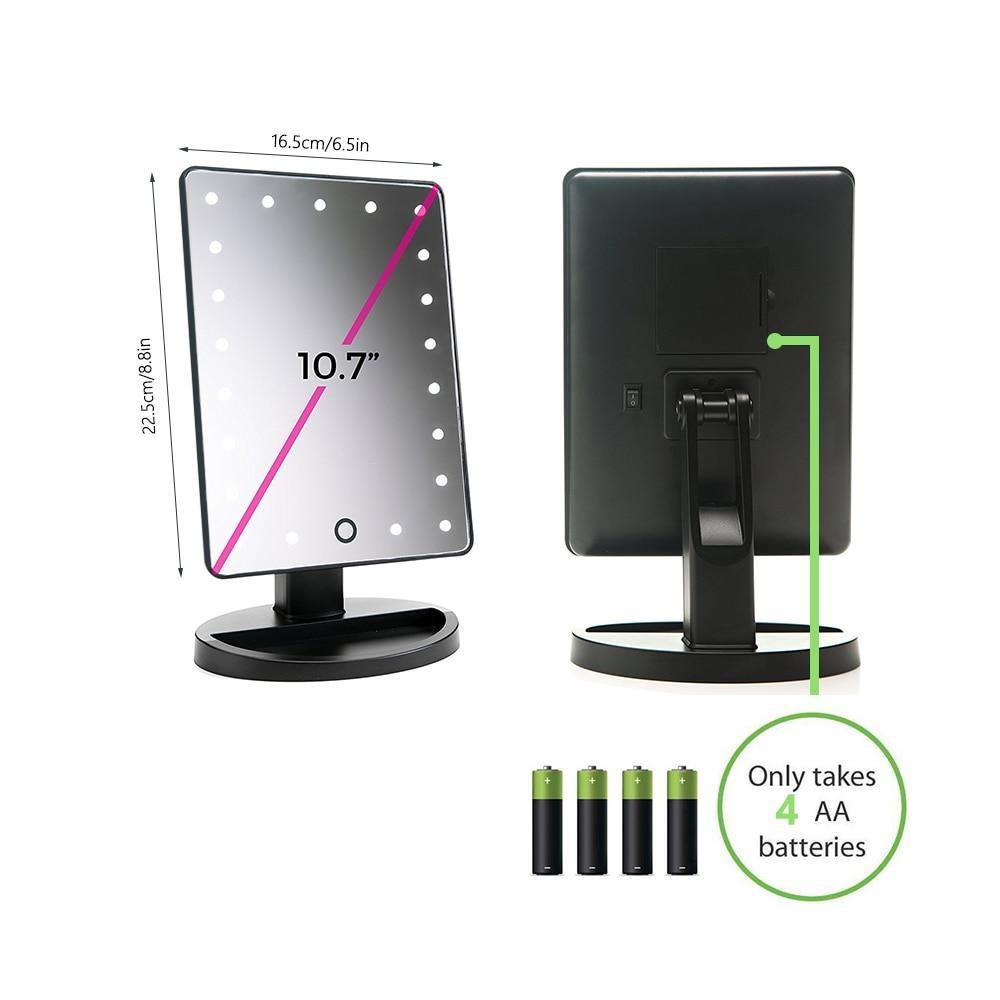 LED Makeup Spejl