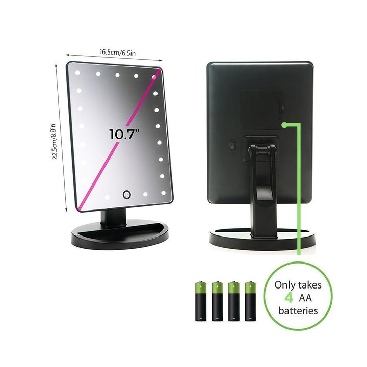 LED Makeup Spejl