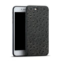 Ægte Læder Struds Skind Tekstur Iphone Covers