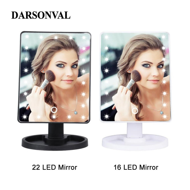 LED Lyskramme Makeup Spejl |